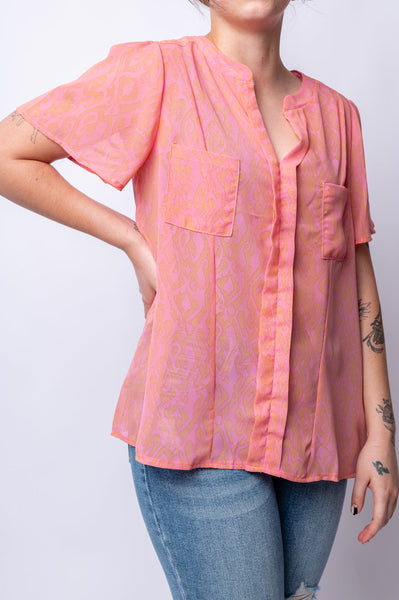 Let Me See You Do It Shawl Neckline Blouse- 6/25/2024