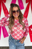 PREORDER: Valentines Dress It Up Mesh Tops