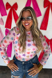 PREORDER: Valentines Dress It Up Mesh Tops