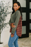 Layer Player Drop Shoulder Long Sleeve Top