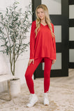 Next to Nothing Top and Bottom Set in Ruby