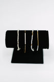 Poised & Polished Bracelet Set in White and Gold