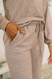 Seasonal Snooze Top and Bottom Set in Brown